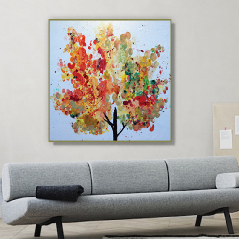 Πίνακας σε καμβά με Ζωγραφική με δέντρο